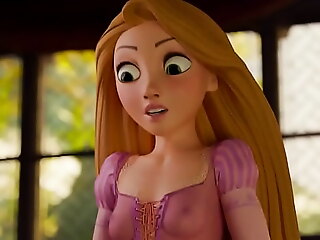 Rapunzel fellatio