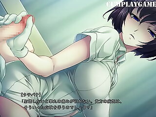 Sakusei Byoutou Gameplay Part 1 Gloved Hand job -